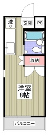 さつきマンションの物件間取画像